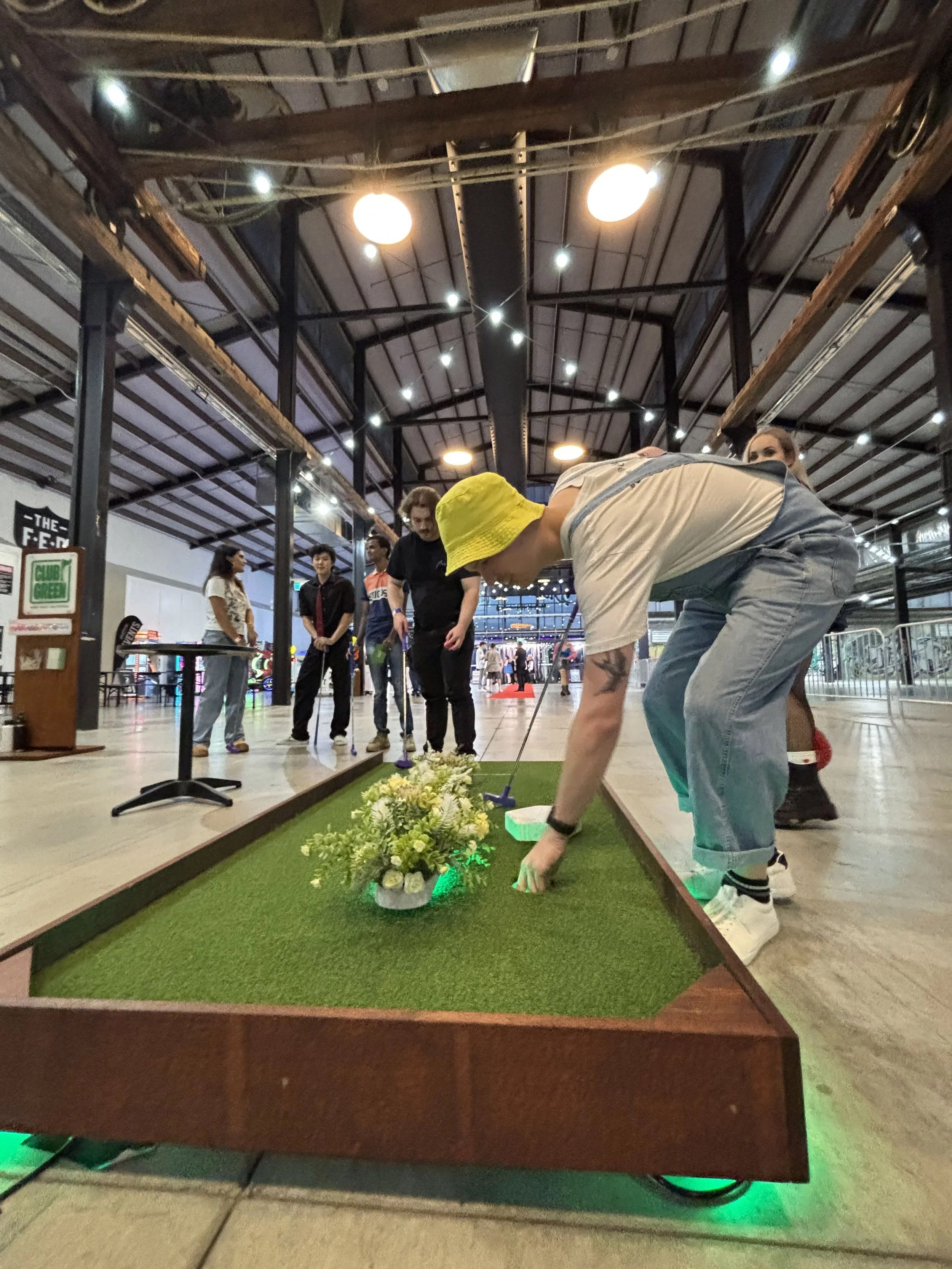 What's Included in a Club Green Mini-Golf Hire? Setup & Staffing